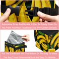 thumbnail image 4 of Banana Foldable Car Trash Bin with Lid, Leak-Proof Mini Trash Can, Hanging Storage Bag for Car, 4 of 6
