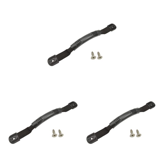 Soidarity Keep Diving 2 piezas Nylon PP Manija de barco Veleros Kayak Barcos de pesca Reemplazo Pasamanos Yate Hardware Sin cable Type1 NO1