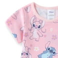 thumbnail image 3 of Disney Lilo & Stitch French Terry Skater Dress with Headband (Girls), 2 Piece Set, Sizes 4-12, 3 of 6