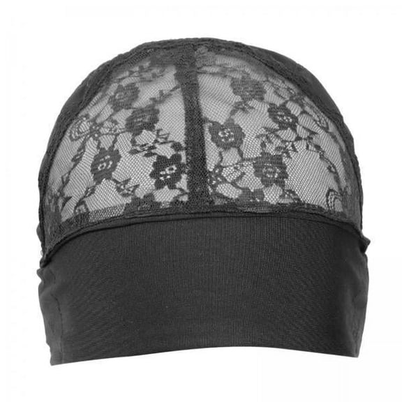 2x Grip for Women Headband Bands Velvet Grip Elastic Stretched HeadWith Caps Hair Nets Stretch Mesh