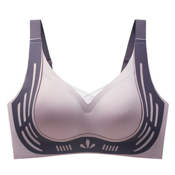 ZyeKqe Everyday Bras for Women Seamless Push up Bras No Underwire Full Coverage Bralettes Bras