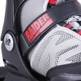 thumbnail image 4 of K2 Skate Youth Raider Inline Skates, Gray/Red, Small (11-2), 4 of 4