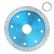 thumbnail image 1 of Diamond Saw Blade for Cutting Porcelain Tile, Ceramic, Granite, Marble, Brick, Grinding and Polishing, 4 Inch, Blue, 1 of 2