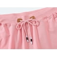 thumbnail image 4 of Tyhengta Mens Shorts Casual Comfortable Workout Shorts Drawstring Zipper Pockets Elastic Waist Pink 40, 4 of 8