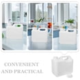 FOMIYES White Gallon Jug with Handle Airtight Liquid Storage Container ...