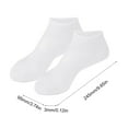 thumbnail image 4 of Calcetines Silicona para Pedicura Protectores Aliviar El Dolor Pies Secos Y Agrietados Color Blanco 1 Par, 4 of 9