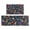 Bernese Mountain And, variant on Beagle and Dog Footprints Kitchen Rugs Sets Of 2,Anti Fatigue Kitchen Mat Rugs Non Slip Washable,Decorative Kitchen Floor Mats for Kitchen,Sink,Laundry,17"x30" 17"x47"