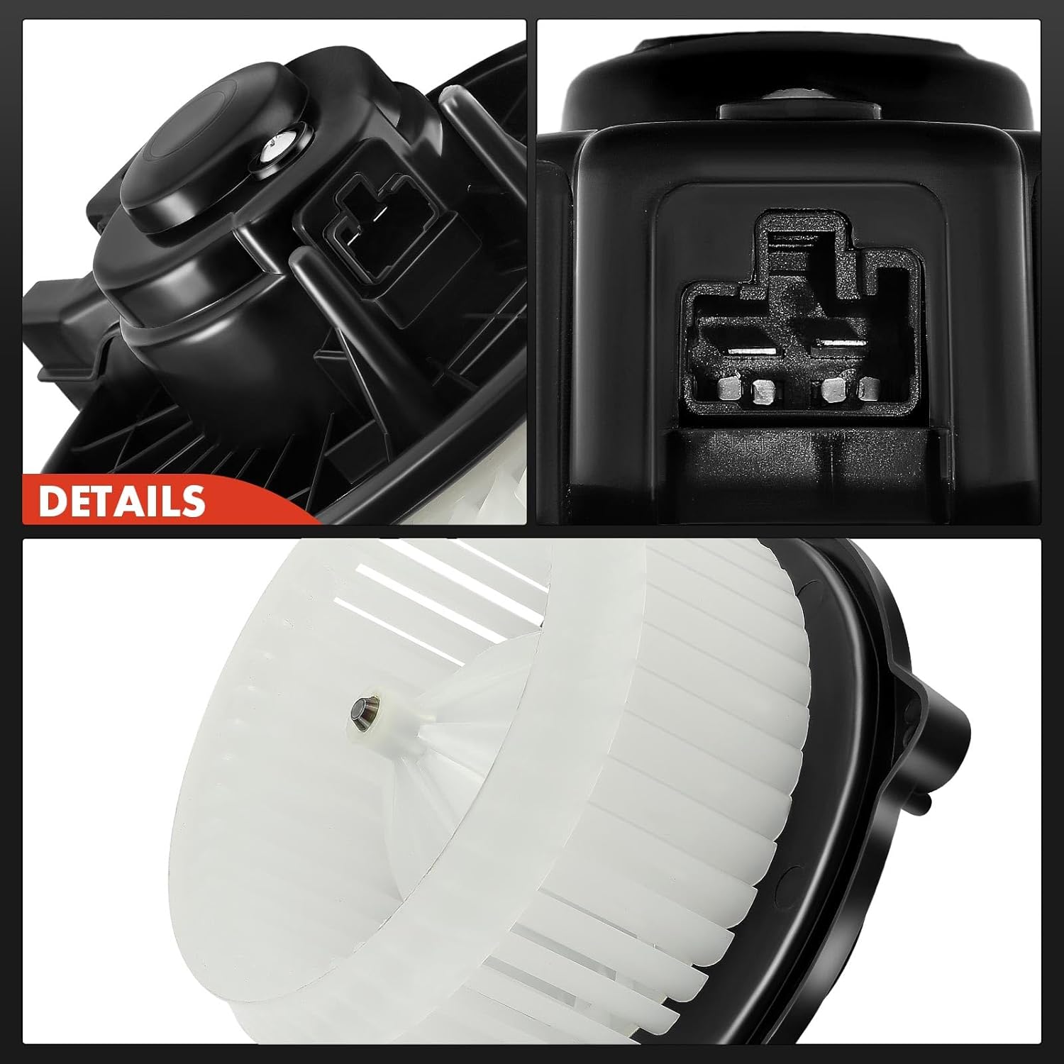 A-Premium Heater Blower Motor with Fan Cage Replacement for Honda Fit 2009-2013 I4 1.5L