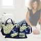 thumbnail image 4 of Juego de Bolsa de pañales Zulema Cambiador de pañales Mochila de hombro gran capacidad Azul Oscuro, 4 of 7