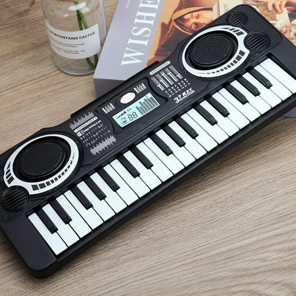Lindbes Kids Keyboard Piano  Mini Piano Toy for Kids Music Keyboards 37 Keys Keyboard Piano Kids Multifunction Music Educational Instrument Toy Keyboard Piano for 3-8 Boys Girls