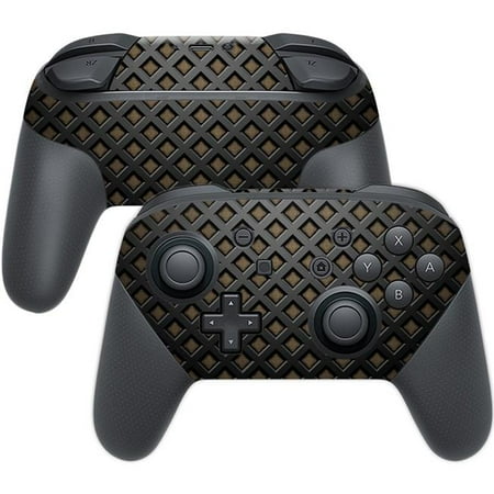 MightySkins NISWPCOI-Black Wall Nintendo Switch Pro Controller Skin - Black Wall