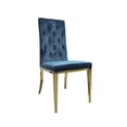 thumbnail image 1 of Silla de Comedor Kessa Muebles Lena Azul y Oro, 1 of 1
