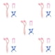 thumbnail image 3 of sweethay 3 unids / set de herramientas de plástico con Clip para enderezar el puente de elevación de la nariz para mujer, instrumento de Type2 NO2, 3 of 6