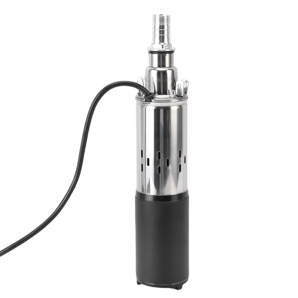 Bomba Sumergible Para Pozo Profundo, Cuerpo De Acero Inoxidable De Elevación De 30 M, Bomba De Pozo Profundo De 12 V Para Jardín