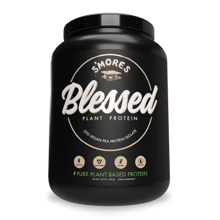 Blessed Plant-Based Protein – 23 Grams, All Natural Vegan-Friendly Protein Powder
