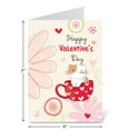 thumbnail image 6 of Current Happy Cats Valentine's Day Greeting Card - Set of 8 (4 Designs), Large 5" x 7", Valentines Card with Sentiments Inside, includes Envelopes, 6 of 6