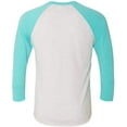 thumbnail image 3 of Mens Clementine Tri-Blend 3/4-Sleeve Raglan Tee, 3 of 4