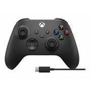 Microsoft Xbox Wireless Controller With USB-C Cable for Xbox Series X, Xbox Series S, Xbox One, and PC - Carbon Black