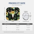 thumbnail image 3 of Haiem Sunflower Skull Boho Watercolor Background Car Windshield Sun Shade (2 Pieces) Foldable Windshield Sun Shade Car Accessories for Truck SUV Pickup-Medium, 3 of 7