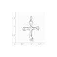 thumbnail image 2 of Pendentif Croix à Forme Libre, Fini Poli Argent, 2 of 2