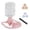 Pink, variant on HomelyJoy Cat Water Blue Dispenser, Automatic Gravity Water Bowl for Cats and Small Dogs, Anti Tip Spill Proof Pet Feeder with Removable Tank, 1 pc