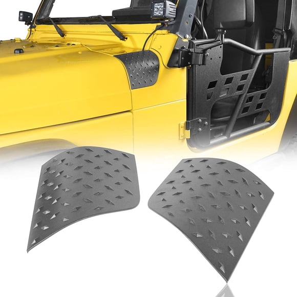 New Black Cowl Special Body Armor for 1997-2006 Jeep Wrangler TJ & Unlimited