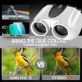 thumbnail image 4 of 10x25 Binoculars Compact Binoculars with Low Light Night Vision, 4 of 5