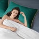 thumbnail image 3 of Almohada de plumón de grado hotelero, suave y de apoyo, tela amigable, no colapsable, núcleo verde, individual, 3 of 6