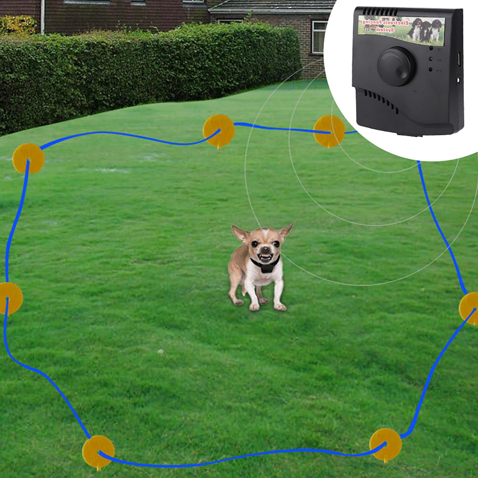 Dog Collar Forcefield Pet Fence In Dog Electric Fence, Waterproof