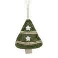 thumbnail image 2 of Northlight 4.5" Green Tree Shaped Plush Christmas Ornament, 2 of 4