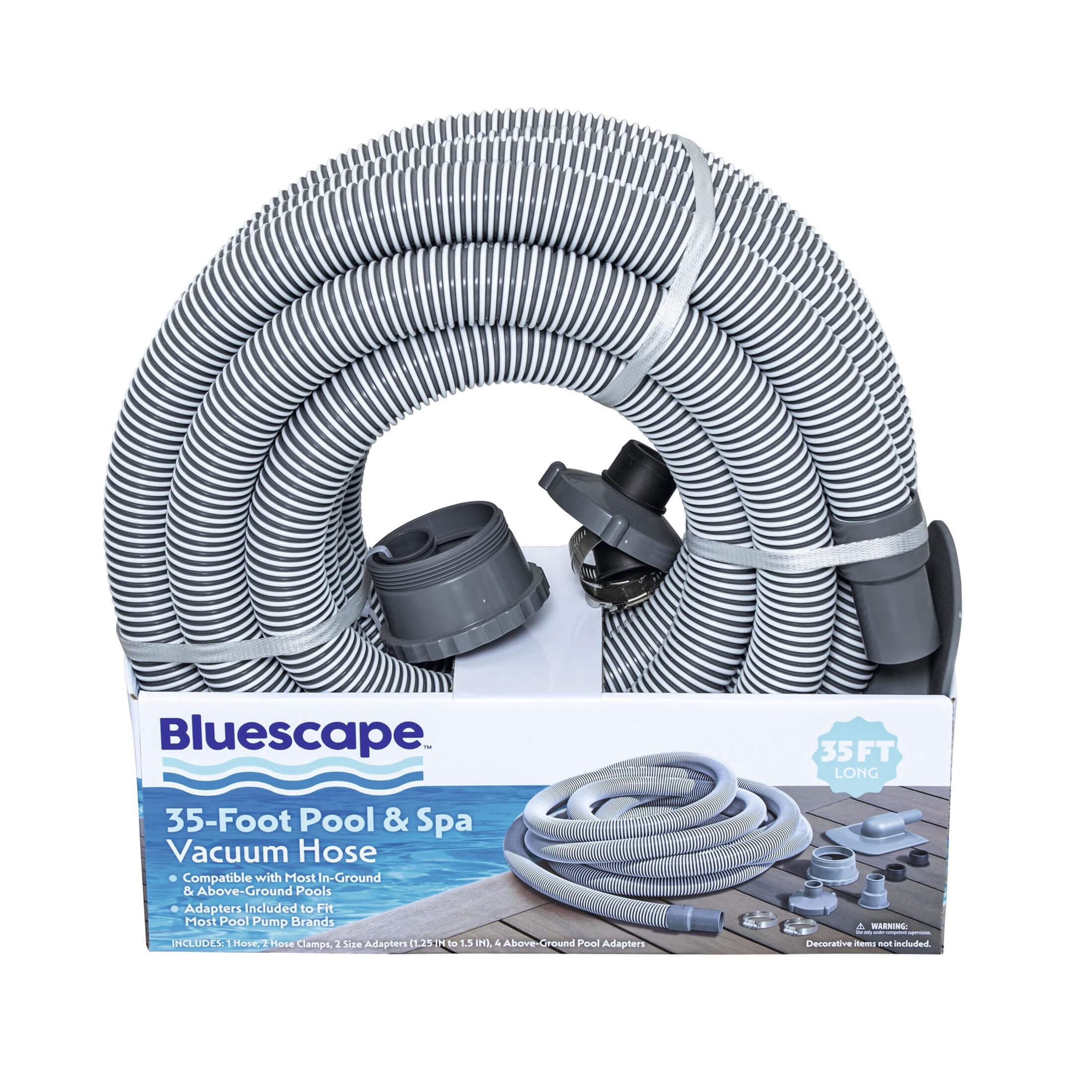 Bluescape 35' Pool & Hot Tub Cleaning Hose