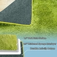 thumbnail image 7 of ZENELESS Large Fluffy Rugs for Living Room,9x12ft Rectangular Shag Rug Carpets for Living Room Bedroom Nursery Grass Green, 7 of 7