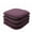 Purple, variant on Home Chair Cushion Memory Foam Pads Honeycomb Pattern Slip Non Skid Rubber Back Rounded Square 16" x 16" Seat Cover, 4 Pack