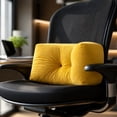 thumbnail image 3 of WDOBM Throw Pillow, Soft Throw Pillow, Office Chair Lumbar Support Nap Back Cushion, Office Lumbar Pillow, Breathable Decorative Pillow for Office Lumbar Pillow, 3 of 7