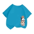 thumbnail image 1 of WEAIXIMIUNG Birthday Girl Shirt Toddler 2 Kid Girls Cute Fashion Printed Casual Loose Round Neck Short Sleeve Tee Summer T Shirt Tops, 1 of 4