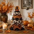 thumbnail image 3 of 2026 New Halloween DIY Quilted Fabric Tree Kit, DIY Patchwork Craft Set for Beginners, Handmade Tabletop Holiday Decor for Mantel, Office, and Shelf Display, 3 of 6