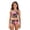C1-Multicolour1, variant on Byoo Little Girls UPF 50 Tankini Set Lightweight Breathable Comfortable Beach Pool Swimsuits,Orange