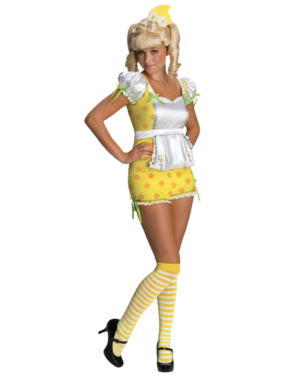 Adult lemon meringue cosplay