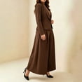 thumbnail image 5 of Ynynloco Women Suits 2 Piece Set Business Casual Dressy Oversized Blazer Jacket and High Waist Wide Leg Dress Pantsuits Formal Work Outfits, 5 of 6