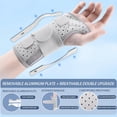 thumbnail image 2 of Carpal Tunnel Wrist Brace Night Support with Splints, Hand Brace for Arthritis, Tendonitis, Sprain, Injuries, Wrist Pain Relief, Wrist Immobilizer Adjustable Straps and Breathable for Women and Men, 2 of 8