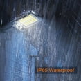 thumbnail image 4 of Wpawbk Solar Motion Sensor Outdoor Lights, IP65 Waterproof with 3 Modes & Remote Control, Ultra-Bright LED & 3-5m Sensing Distance, Wall Security Lights for Fence, Yard, Garden and Front Door, 4 of 9