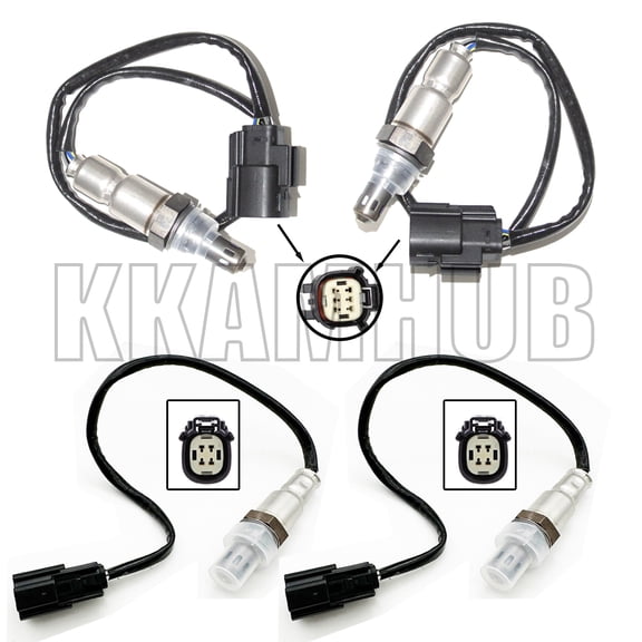 4X Oxygen Sensor Upstream Downstream 234-5176 234-4968 for Ford F-150 3.5L V6