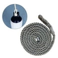 thumbnail image 1 of Colaxi Boat Line,Boat Rope,Wear Resistant,with Eyelet Pontoon Accessories Whipped End Docking Line Mooring Marine Rope, 1 of 8