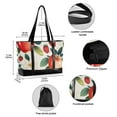 thumbnail image 2 of FORMRS Laptop Tote Bag for Women with 15.6" Computer Compartments Handbag, Strawberry Pattern, 2 of 7