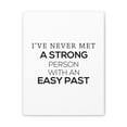 thumbnail image 5 of Inspirational Wall Art Met A Strong Person Motivation Wall Decor for Home Office Gym Inspiring Success Quote Print Ready to Hang Unframed, 5 of 13