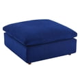 thumbnail image 5 of Modway Commix Down Filled Overstuffed Performance Velvet 6-Piece Sectional Sofa in Navy, 5 of 10