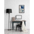 thumbnail image 3 of Abstract Blue Gold Framed Painting Print - Modern Wall Art Decor for Home Living Room Office, 3 of 6