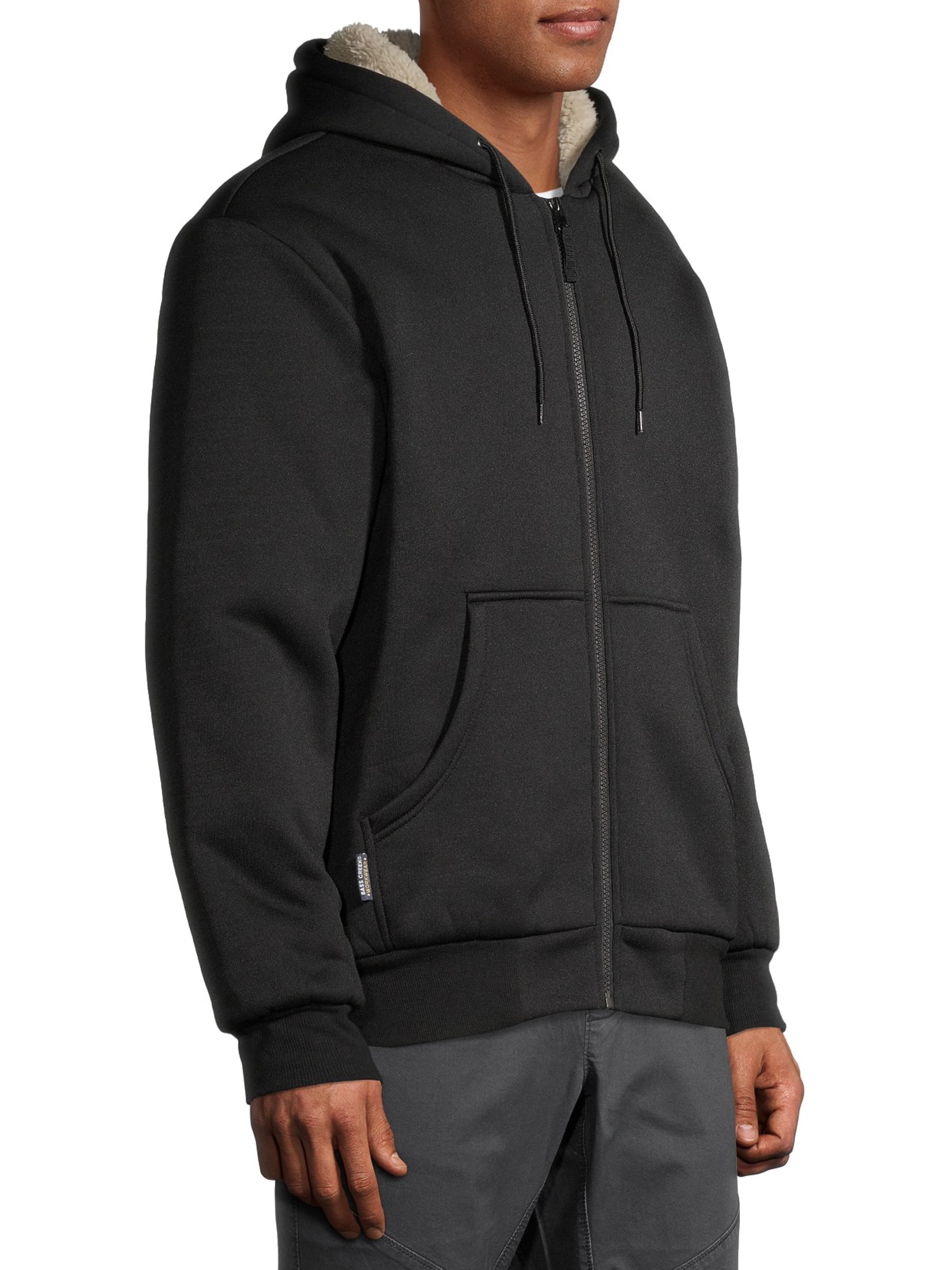 bass creek outfitters sherpa lined hoodie