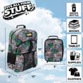 thumbnail image 2 of Hot Wheels Cars & Titles All-Over Print 16" Backpack & Lunch Kit Set, 2 of 7