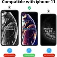 thumbnail image 2 of for iPhone 11 Magnetic Case, Built in Magnets Compatible with MagSafe, Clear Hard PC Back Cover + Soft TPU Frame Slim Bumper Case for iPhone 11 （6.1"）, Clear Black, 2 of 13